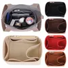 felt Insert Bag Makeup Handbag Organizer Travel Inner Purse for Bucket Bag Portable Cosmetic Bags Storage Tote r0jM#