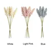 Dekorativa blommor 6st Office Realistic Pastoral Diy Home Decor Table Centerpieces For Wedding Fake Wheat Grass Artificial Flower Bouquet