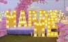 DIY 4ft Marquee Light Up Letters Mosaic Grand A Birthday Party Wedding Ftedrip décor Baby Shower Big Foam Board Noël 240407