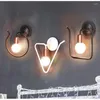 Murale Bar Loft Géométrique Light Art Déco Vintage Industrial Metal LED Porche de chambre à coucher