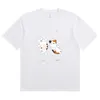 Sommerkatzen uns zusammenspringen Modesport Frauen T -Shirt Harajuku Grafikkleidung Topdrop Ship 240416