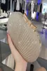 Sparky Pleated Women Bridal Hand Bags For wedding Gold Evening Clutches Chain Bag Applique In Stock Bridal Bags Party Blingbling7052770