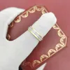 Anneau de carte Nouveau Kajia Ring Fashion Full Diamond Net Red Ring trois couleurs 18 km Ring NOUVEAU produit Envoi