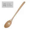 Spoons Wooden Spoon Utensil Tools Fork Bamboo Kitchen Cooking Soup-Teaspoon Dining Soup Tea Honey Coffee
