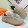 Casual schoenen heren brede op blote voeten canvas sneaker 2024 mode flats zacht nul druppel zool bredere teen lichtgewicht sluipen groot formaat 47