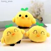 Keeschaines en peluche mignon petit poulet jaune pendent en peluche poupée de poussin pendentif porte-couverture poupée pour les cadeaux pour enfants sac à main pour femmes y240415