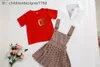 ブランド幼児デザイナーの服セットキッズTシャツショーツTファッショントップブランド夏の子供の宝物と女の子コットンAAA