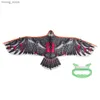 Pipada de águia plana com 30 metros de pipa de pipa de pipa voadora de pássaros pilotos de pipa de pano de brinquedo de brinquedo de brinquedos de brinquedos de brinquedos de brinquedos de brinquedo Y240416