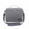 Tragbarer Lunchbag Food Thermal Box Langable wasserdichte Bürokühler -Lunchbox mit Schultergurt Organizer Isoliert Hülle B9ZW#