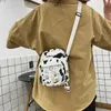 Sac Femmes Ins Cow Messenger Canvas Littérature féminine et art Style Harajuku japonais mignon épaule étudiante