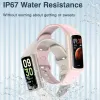 Armband Ny fitnessarmband Tracker för Man Women Sport Smart Armband Band Waterproof Connected Tracker Smartwatch för Xiaomi Huawei