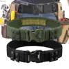 Midjekedjebälten 1PC Snabbfrisläppning Taktiskt bälte för män - Arméstil Combat Belt för utomhusaktiviteter och fiske240416