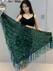 Stage Wear Belly Dance Practice Clothes Waist Chains Hip Scarves Wrap Skirts Sequins Tassels Sami Heavy Industry Inspiration Costumes