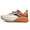 Com sapatos casuais de caixa Brooks 16 tênis de corrida homens para mulheres atômico azul laranja branco biscoito rooibos amarelo treinadores pretos glicerina cascadia tamanho 36-45