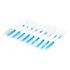 NIEUW 2024 1 SET 20/40/120/200PCS Dubbel Floss Head Hygiene Dental Siliconen Interdental Borstel Tandenpick Nieuwe hot selling voor dubbele floss voor