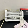 Summer Designer Torba damska torba na ramię przezroczystą torbę galaretową rozrywki torebka crossbody torba składana torba haftowa torba