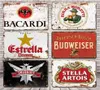 Metal Painting Beer Stickers Plaque Tin Sign Vintage Tiki Bar Metal Poster Decor Plates Retro Home Kitchen Decoration Accessories3933312