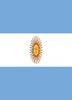 3x5fts 90x150cm Banner en polyester de drapeau argentin pour décoration intérieure en plein air entièrement entièrement 7991931