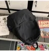 Sırt çantası moda düz renkli kadınlar tuval eğlence kız seyahat kitap çantaları kolej bayan dizüstü bilgisayar sırt çantaları basitlik sırt çantası