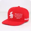 Caps de bola Basquete Casual Sun FD Bordado Chapéus de beisebol Moda Snapback Hat boné Red Acrílico Hip Hop For Homens Mulheres Adultos ao ar livre