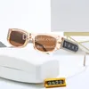 Square Frame Sunglasses Designer Letter Sunglasses For Women Luxury Men Radiation Protection Sunglasses Trendy Cool Black Sun Glasses