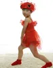 Children's drama cute little animals red fish show costumes