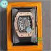 Business Milles Designer Watches Wine Bucket Diamond Full Fashion Fashion Trend RM Glow Leisure