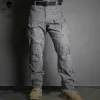 바지 2017 뉴 에머슨 BDU G3 전투 유니폼 셔츠 바지 무릎 패드 군대 군대 유니폼 울프 그레이 슈트