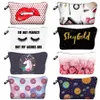 sexy Lips Pattern Printed Makeup Tool Bag Women Travel Fi Storage Cosmetic Bags Durable Toiletry Bag Pencil Case For Girls T673#