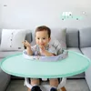 3 IN1 Baby Bib Table Couvrette de chaise de salle à manger Robe de serviette de salive imperméable Burp Burp Aliments Nordeau d'alimentation Couche / plateau / sac de rangement 240407