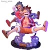 Action Toy Figures New Piece Luffy Gear 5 Anime Figure Sun God God Nikka PVC Action Figurine Statue Collectible Model Doll Toys for Children Gift Y240415