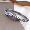 Очарование браслетов очарование браслетов дизайнер для женщин Золотой браслет змея брасх