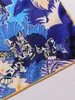 Szaliki jedwabny szalik kobiet bandana designerka kwadratowy szalik faulard włosy dekoracja głowicy