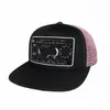 Trendy Brand Net Hat Cross Flower Designer Caps Baseball Hearts Snapbacks Blue Black Women Cappelli di alta qualità Cap Brand Chrome Q7