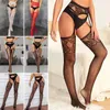 Calzini sexy 2Tvw Donne Black Stockings Alevate di lette ad alto contenuto di pesci