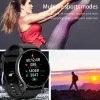 Regarde LIGE 2023 Nouveaux hommes Smart Watch Activities en temps réel Tracker Heart Monitor Sports Femmes Smart Watch Men Clock pour Android iOS