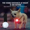 Colliers de chien LED PET Collier étanche nocturne Light for Walking Safety Running Camping ou Bike