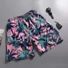 2024 Summer Swimming Shorts Trunks Men Beach Camouflage Print Quick Dry Surf Drawstring Brand Casual Beachwear 240403