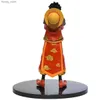 Action Toy Figures Anime One Piece Figur Zoro Luffy PVC Statue Action Figur Monkey D Luffy Chinese Style Model Toy for Kids Christmas Gift Y240415