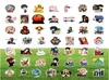 50 stks Japanse cartoon anime stickers voor waterfles potlood telefoonhoesje koelkast skateboard auto schattige stickers speelgoed 6792037