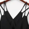 Camisoles Tanks Womens Strappy Shirts Loose Tank Tops Fancy Spaghetti Strap Sleeveless Top Ladies Sexy Deep V Neck Vest