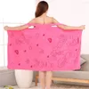 Asciugamano da donna creativa asciugatura rapida wedable spa avvoltono da bagno in carrozzeria da bagno