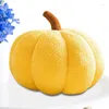 Kudde 3D Pumpkin Plush Halloween Toy Fluffy Stuffed Throw Home