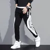 Autumn Mens Pants Loose Jogger Pocket Casual Sports Fashion Male broek Streetwear Deskleding 240415