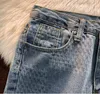 New Men's Jeans Femme's Jeans's Luxury Brands Designer Men's Casual Jeans Pantalon de haute qualité