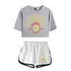 Joshdub The Boys Good Vs Evil Merch Summer Summer's Women's Sets Crop Top Shorts Two Piece Offits Casual Hadies Tracksuit Sports Vêts sportifs