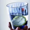 Wijnglazen Ins Nordic Glass Cup Crystal Diamond Tea Home Color Drinking El Mondwash High-End Tooth