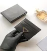 Luxury P Fashion Designer Card Holders Classic Mönster Kaviar Hela Small Gold Silver Hardware Woman Small Mini Wallet Pebble 9622808
