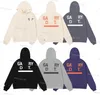 Erkek Siyah Hoodie Mektup Baskı Çiftleri Üst Sweatshirt Erkek Hooded Kadın Hoodies Gevşek Tee Pullover Street Tasarımcı Sweatshirts Amerikan Moda Tişört