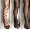 Calzini sexy Donne sexy Black Stocking Fishnet Club collant collant a maglia per pantaloni a collant reti mesh a maglie lunghe calze per donne femminili 240416